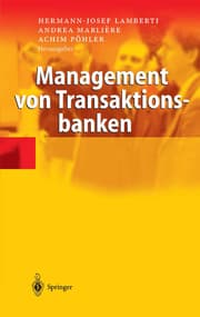 Cover von Management von Transaktionsbanken