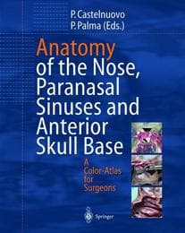 Cover von Anatomy of the Nose, Paranasal Sinuses and Anterior Skull Base