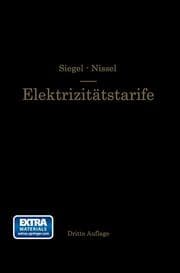 Cover von Die Elektrizitätstarife