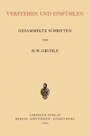 Cover von Verstehen und Einfühlen