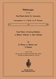 Cover von Time Pattern of Ionizing Radiation in Balloon Altitudes in High Latitudes