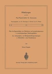 Cover von Über die Eigenschaften von Zählrohren und Ionisationskammern in verschiedenartigen Strahlungsfeldern
