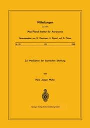 Cover von Zur Modulation der kosmischen Strahlung