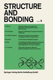 Cover von Structure and Bonding