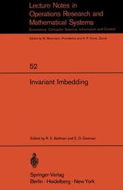Cover von Invariant Imbedding