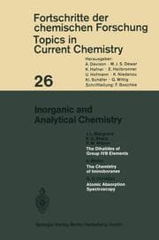 Cover von Inorganic and Analytical Chemistry