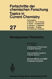 Cover von Nonaqueous Chemistry