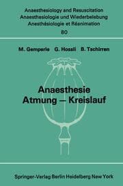 Cover von Anaesthesie Atmung Kreislauf