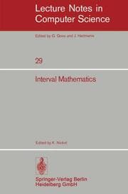 Cover von Interval Mathematics