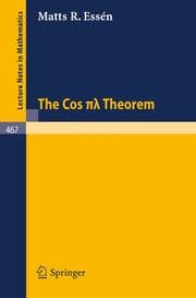 Cover von The Cos pi Lambda Theorem