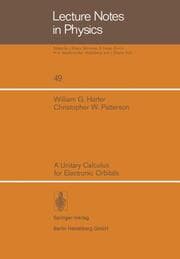 Cover von A Unitary Calculus for Electronic Orbitals
