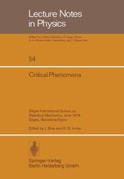 Cover von Critical Phenomena