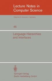 Cover von Language Hierarchies and Interfaces
