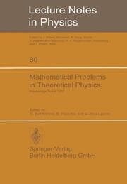 Cover von Mathematical Problems in Theoretical Physics