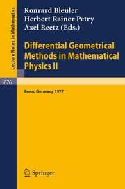 Cover von Differential Geometrical Methods in Mathematical Physics II