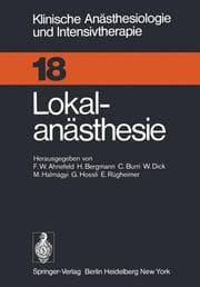 Cover von Lokalanästhesie