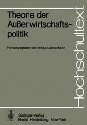 Cover von Theorie der Außenwirtschaftspolitik
