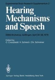 Cover von Hearing Mechanisms and Speech