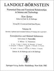 Cover von Non-oxides / Nicht-Oxide