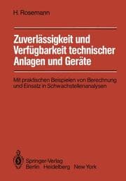 Cover von Zuverlässigkeit und Verfügbarkeit technischer Anlagen und Geräte