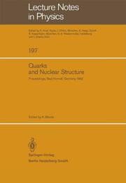 Cover von Quarks and Nuclear Structure