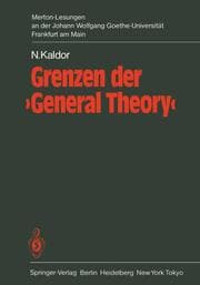 Cover von Grenzen der General Theory