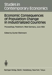 Cover von Economic Consequences of Population Change in Industrialized Countries