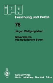 Cover von Galvanisieren mit moduliertem Strom