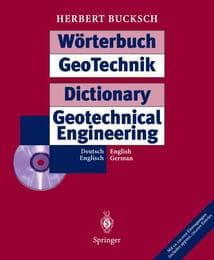 Cover von Wörterbuch GeoTechnik/Dictionary Geotechnical Engineering