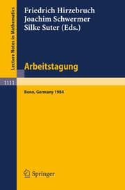 Cover von Arbeitstagung Bonn 1984