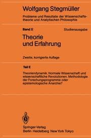 Cover von Theoriendynamik.Normale Wissenschaft und wissenschaftliche Revolutionen.Methodologie der Forschungsprogramme oder epistemologische Anarchie ?