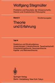 Cover von Realismus und Strukturalismus.Anwendungen: Literaturtheorie.Tauschwirtschaft.Entscheidungstheorie.Neurosentheorie.Kapital- und Mehrwerttheorie