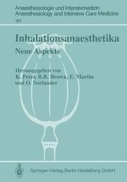 Cover von Inhalationsanaesthetika