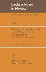 Cover von Trends in Applications of Pure Mathematics to Mechanics