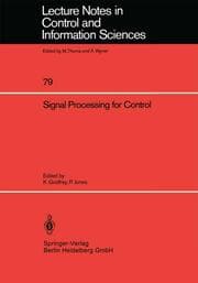Cover von Signal Processing for Control