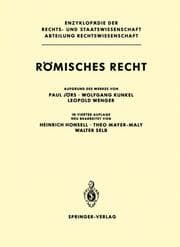 Cover von Römisches Recht