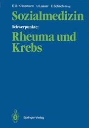 Cover von Sozialmedizin Schwerpunkte: Rheuma und Krebs
