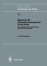 Cover von Büroforum 86 Informationsmanagement für die Praxis