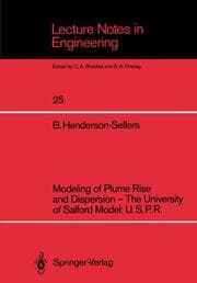 Cover von Modeling of Plume Rise and Dispersion The University of Salford Model: U.S.P.R.