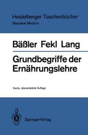 Cover von Grundbegriffe der Ernährungslehre