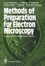 Cover von Methods of Preparation for Electron Microscopy