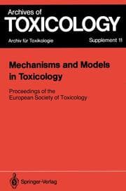 Cover von Mechanisms and Models in Toxicology