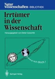Cover von Irrtümer in der Wissenschaft