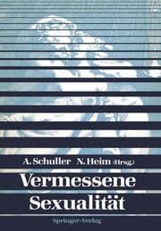 Cover von Vermessene Sexualität
