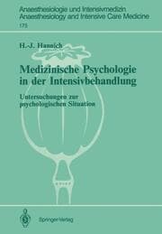 Cover von Medizinische Psychologie in der Intensivbehandlung