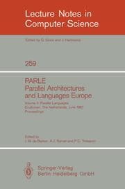Cover von PARLE Parallel Architectures and Languages Europe