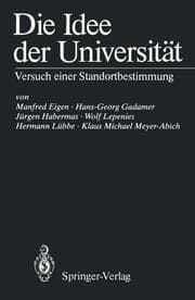 Cover von Die Idee der Universität