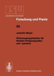 Cover von Werkzeugorganisation für flexible Fertigungszellen und -systeme