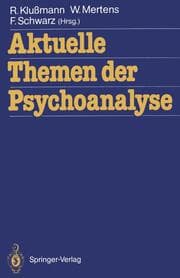 Cover von Aktuelle Themen der Psychoanalyse