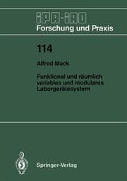 Cover von Funktional und räumlich variables und modulares Laborgerätesystem